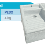 LAVADERO MASTINAC 52X52CM P/INT SOCIAL